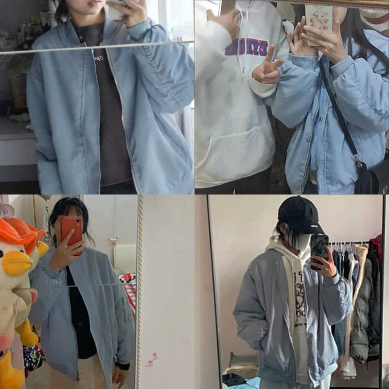 DEODAR  Winter Women Vintage Jacket Lamb Fleece Cotton Parkas Coat Fashion Thick Warm Clothes Loose Windproof Baseball Uniforms