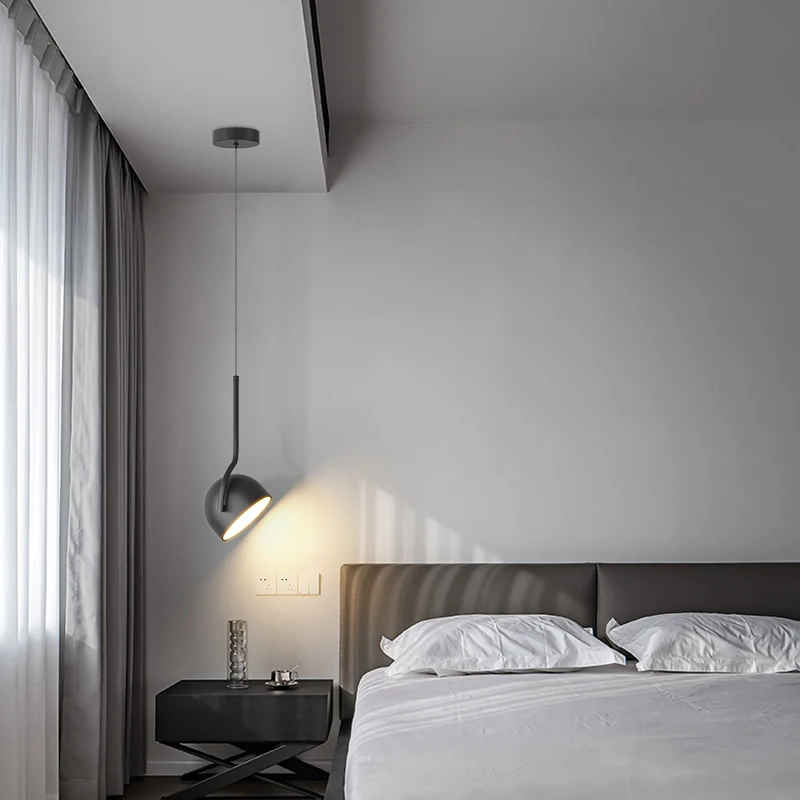 

Подвесная лампа, светодиодный светильник для оформления гостиной в скандинавском стиле, Современный дизайнерский прикроватный светильник в стиле лофт, бара, Hanghing industrial