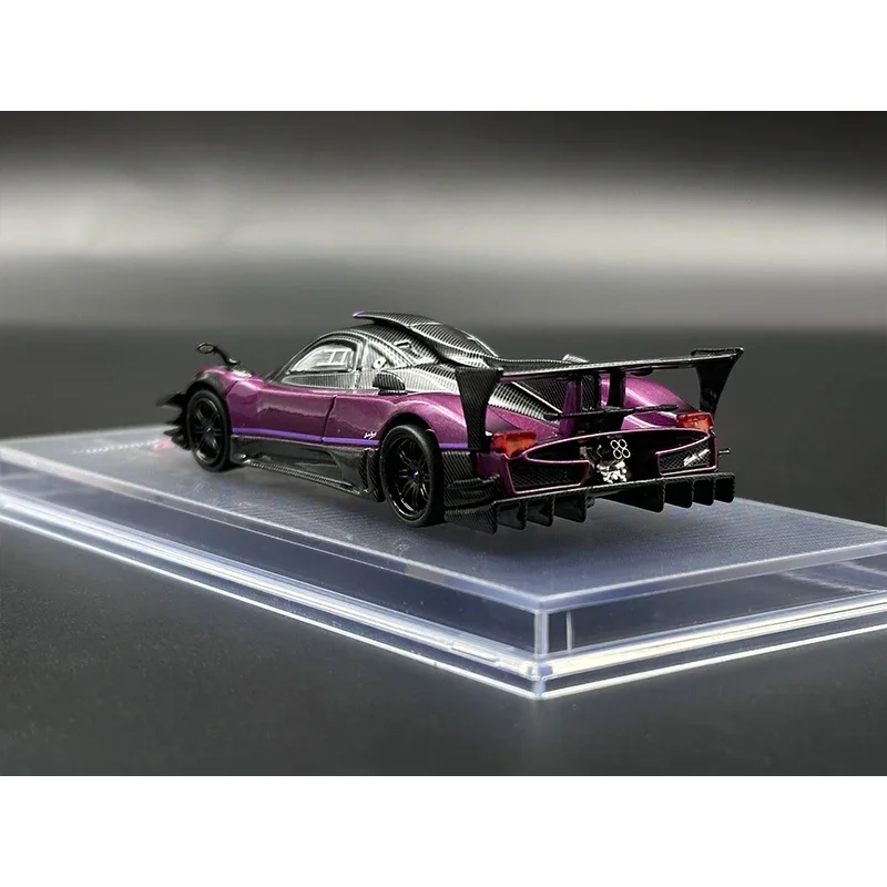 CM 1:64 Zonda R Evolucion трековая версия карбоновые фиолетовые сменные колеса литая под