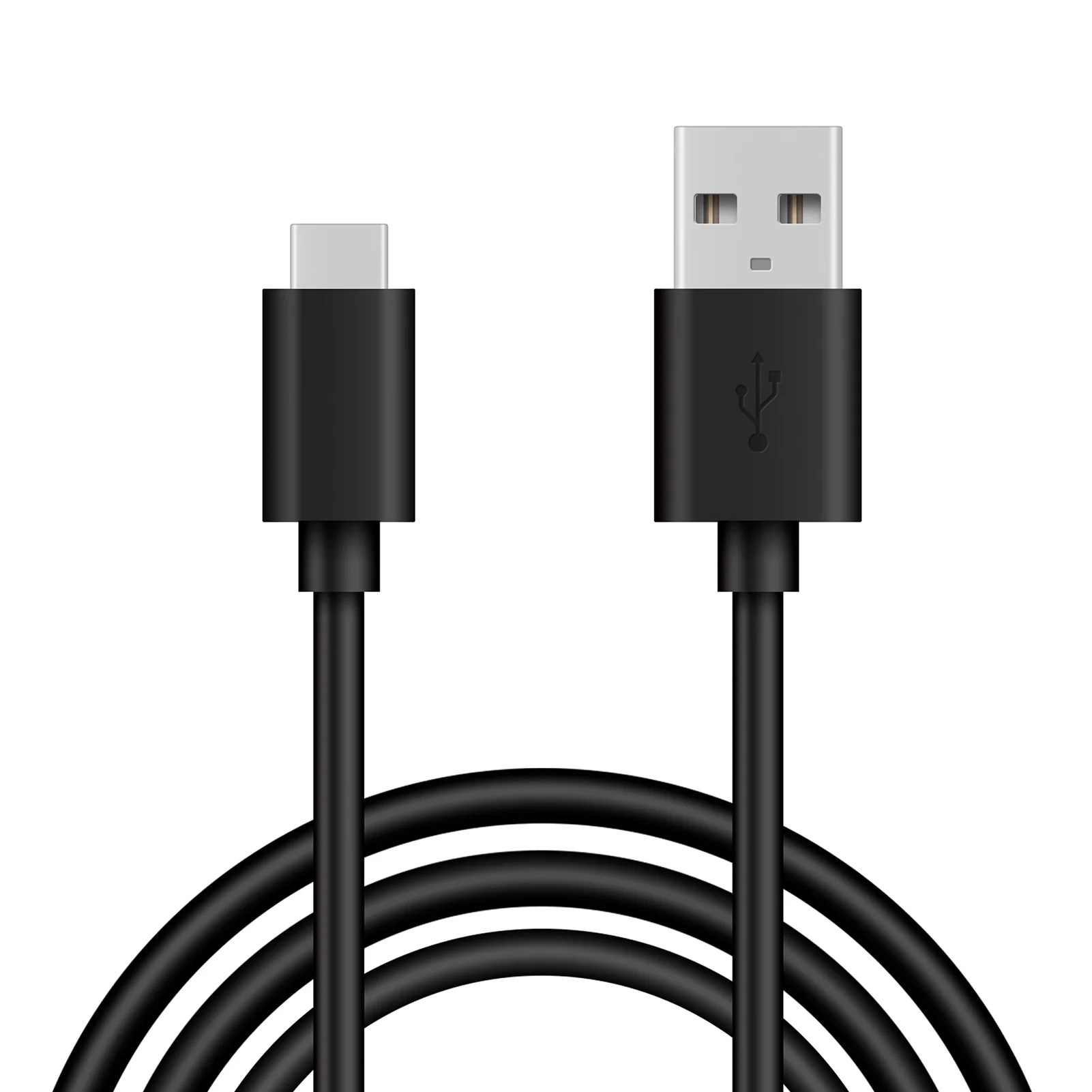 

1m Portable Fast Efficiency Durable USB To Type C Black Electric Wearable Charging Cable Compatible For DJI OM5 Handheld Gimbal