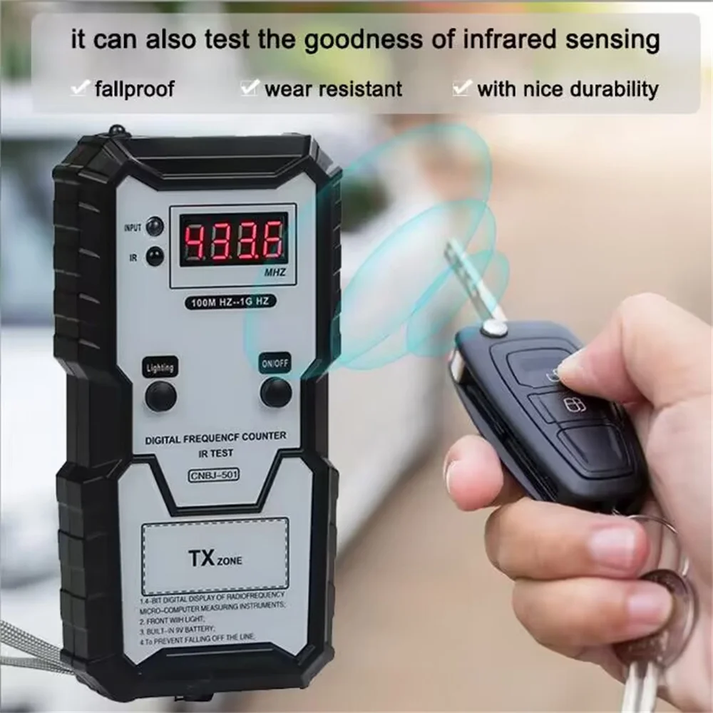 Инфракрасное устройство для измерения частоты диагностики автомобилей 100 м-1 ГГц