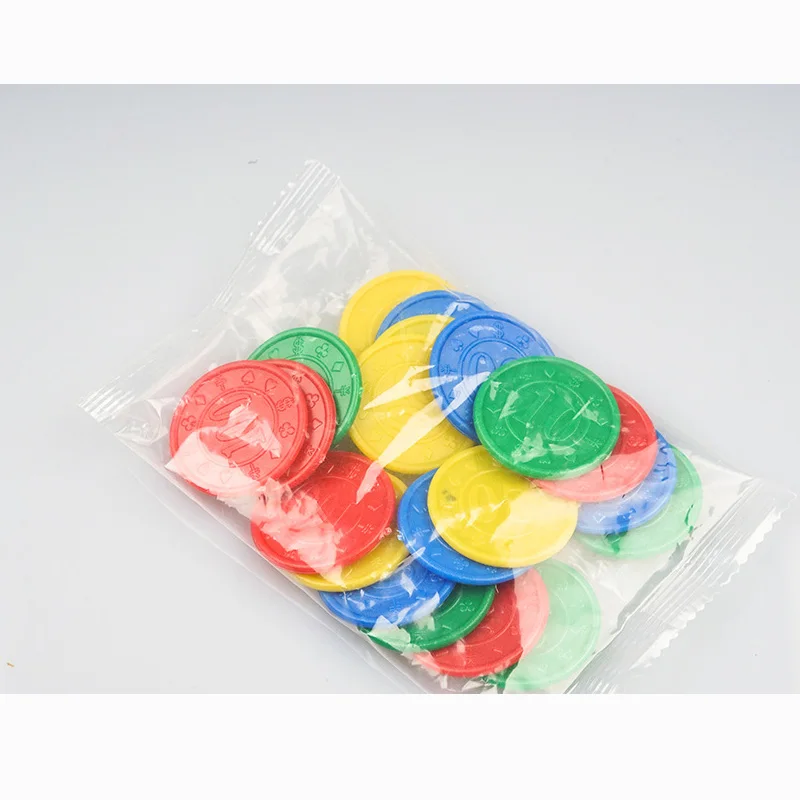 10/20/50/100 Value Coins 32 pcs/set piece Plastic Round | Board Game