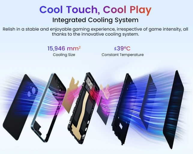 Смартфон OSCAL Modern 8 8/128ГБ 8/256ГБ