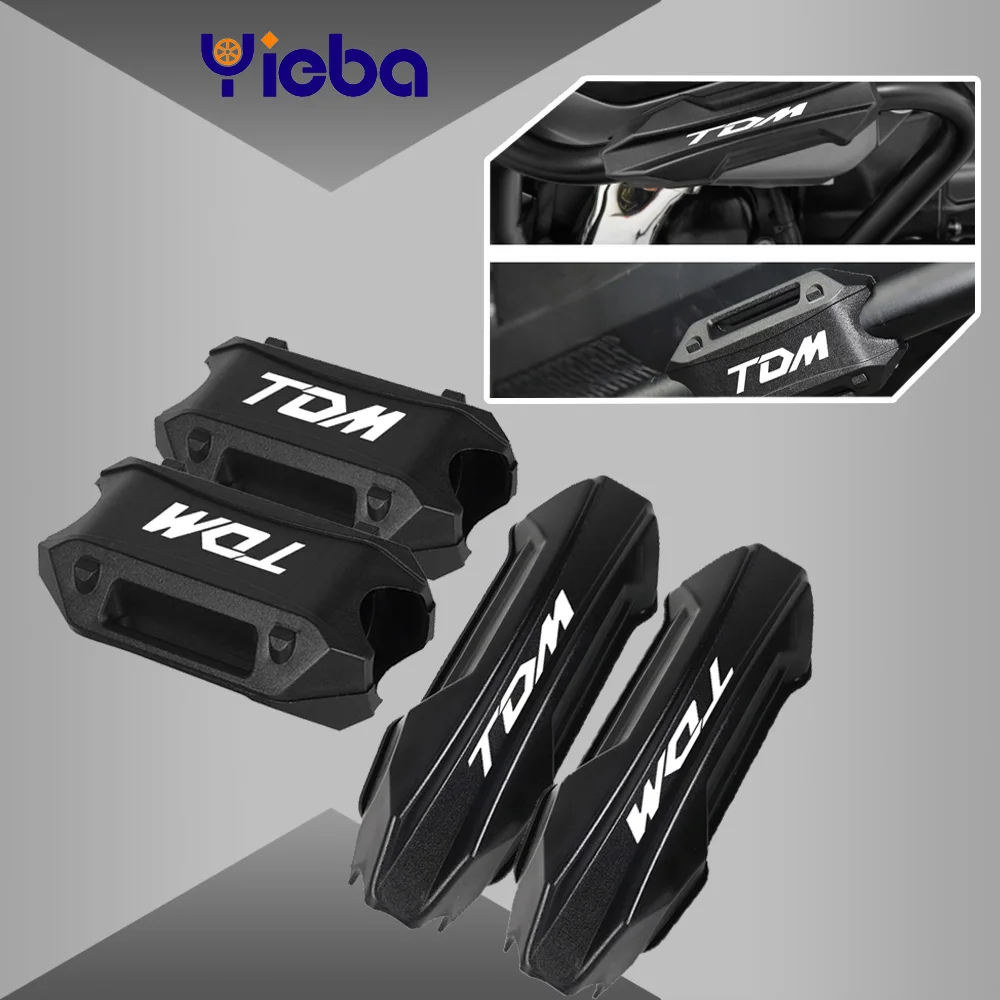 

Motorcycles Engine Crash bar Bumper Decorative Guard Block For YAMAHA TDM 850 900 TDM850 1991-2002 TDM900 2004-2014 MOTO 25mm