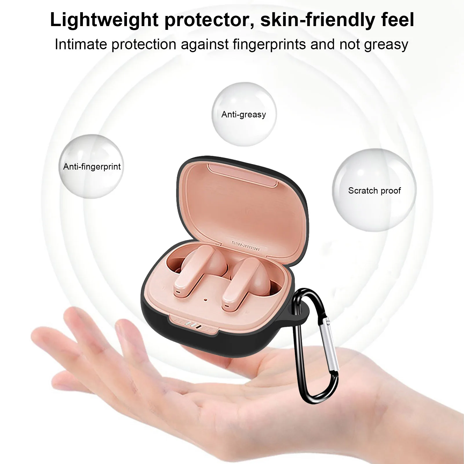 

Портативный силиконовый чехол, защитный чехол для JBL LIVE PRO +, защитный чехол для беспроводной гарнитуры с синими зубьями, чехол, Прямая постав...