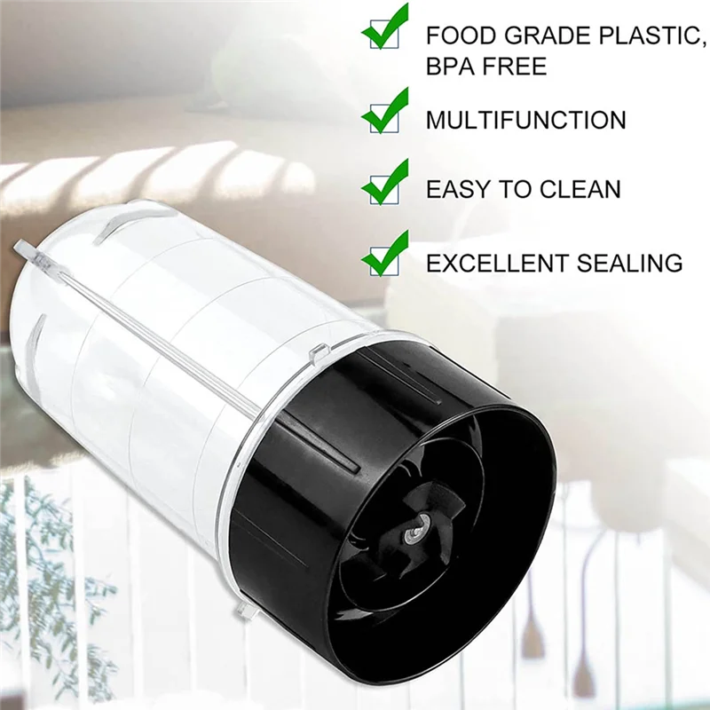 Чашки для блендера на 16 унций 2 лезвия и плоские в сборе — смузи Magic MB1001Mb 1001B–1701