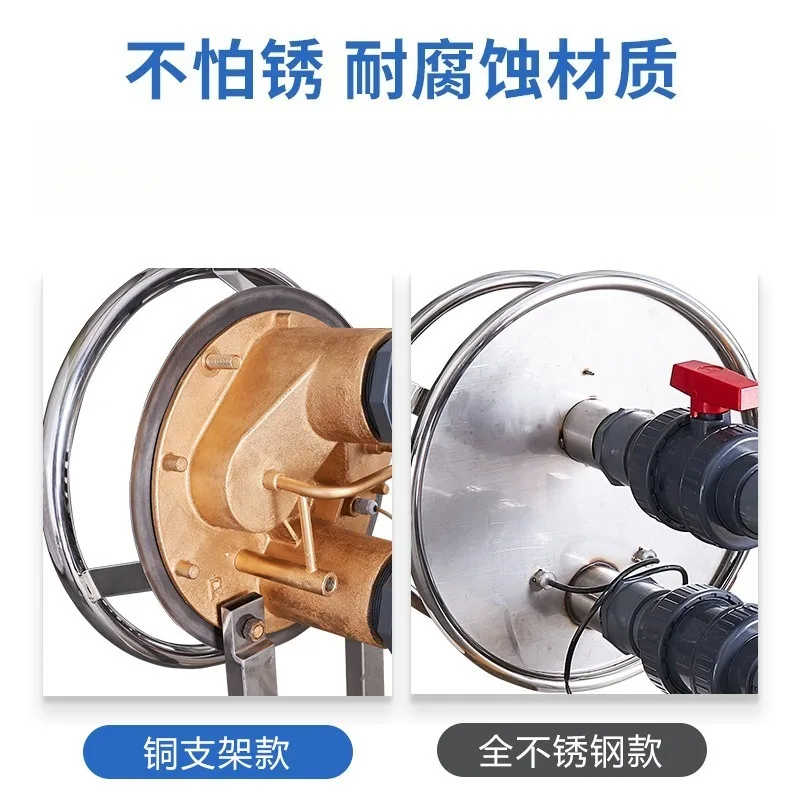 Фото Устройство для противоточного плавания и массажа Pool Countercurrent Trainer Endless Surf Jet Massage Propulsion Device для домашнего спа и тренировок в бассейне №4