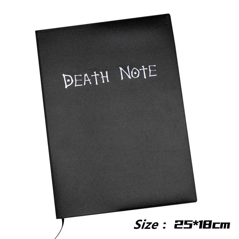 Блокнот кожаный в стиле аниме Death Note с перьями и подвеской | Канцтовары для офиса
