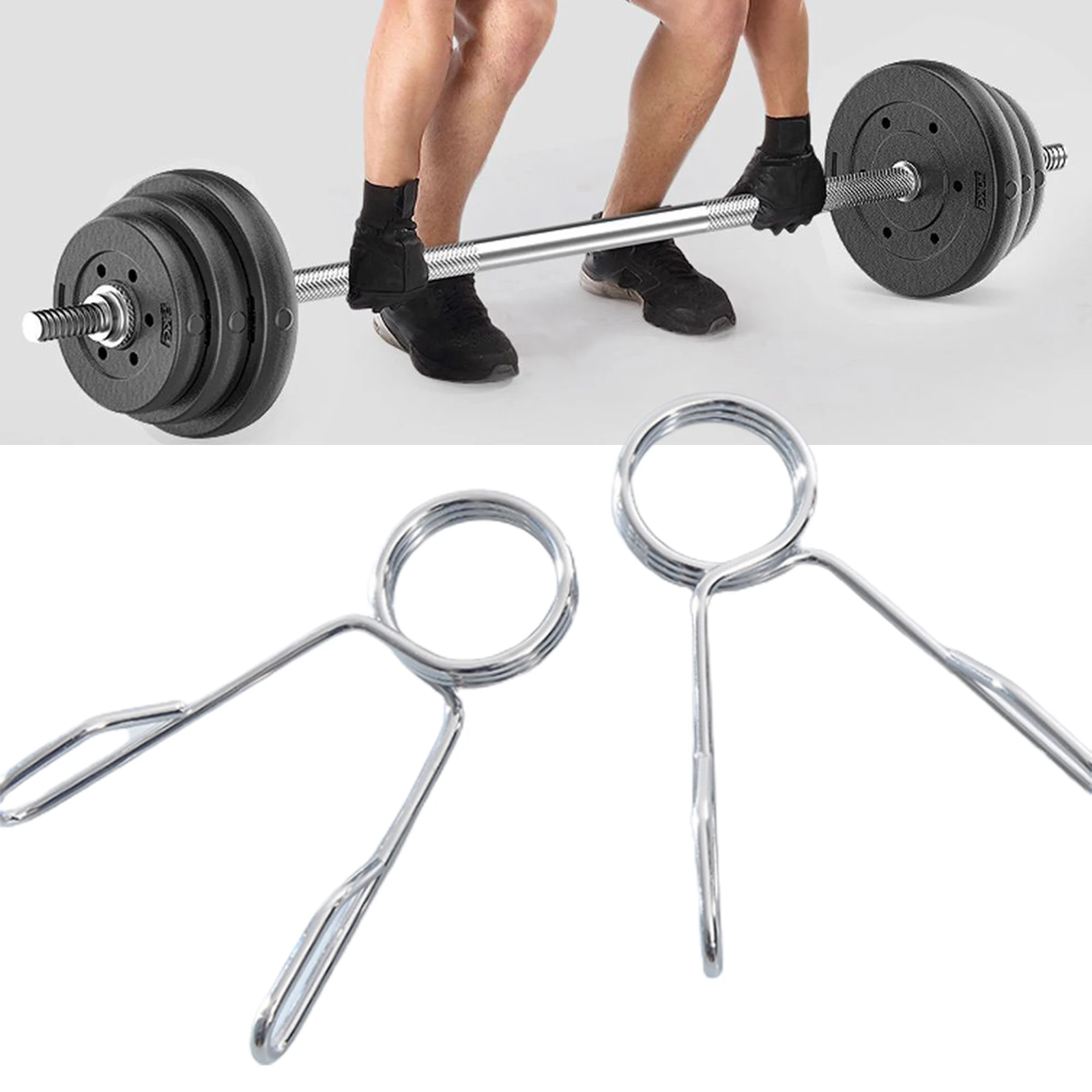 

Весенние воротники высокого качества, цвет серебристый, цельнометаллические детали для тяжелой атлетики, тяжелая конструкция