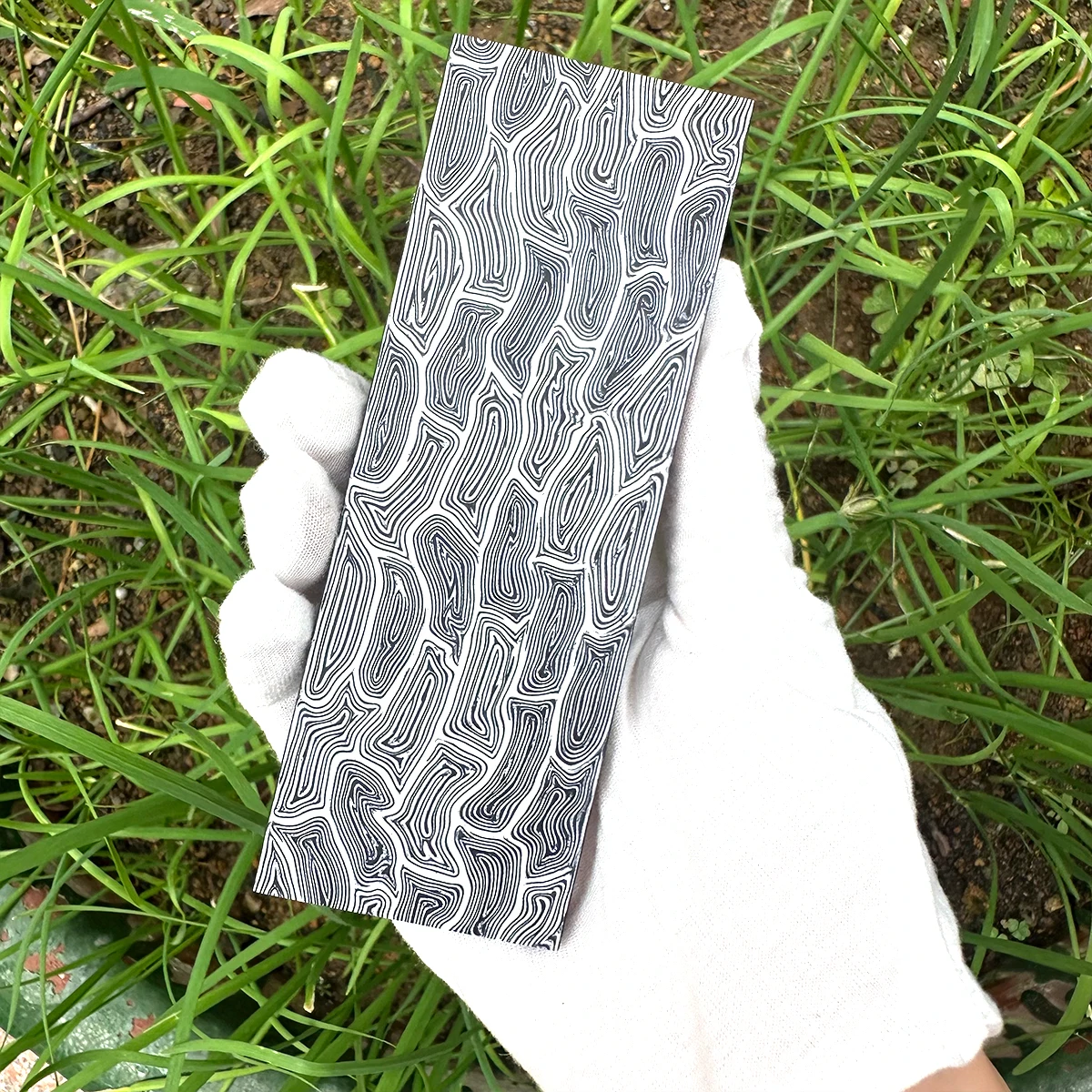 

TYSEEK G10DM726 Композитный материал для рукоятки ножа 2 шт.