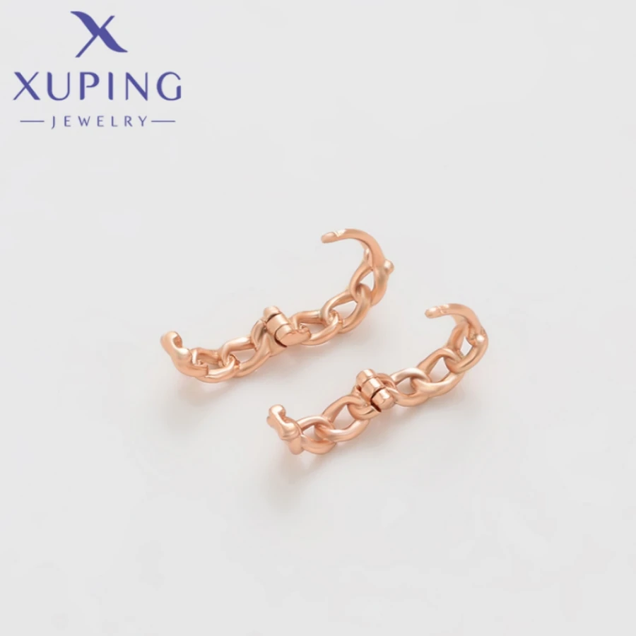 Металлические серьги-кольца Xuping