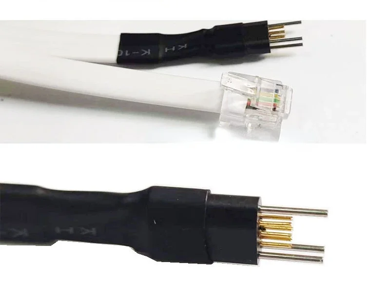 TC2030-MCP-NL Tag-Подключите кабель In-Circ ICD3 TC2030-IDC-NL-10 6-Pin Plug-of-Nails™Пружинный штырьковый