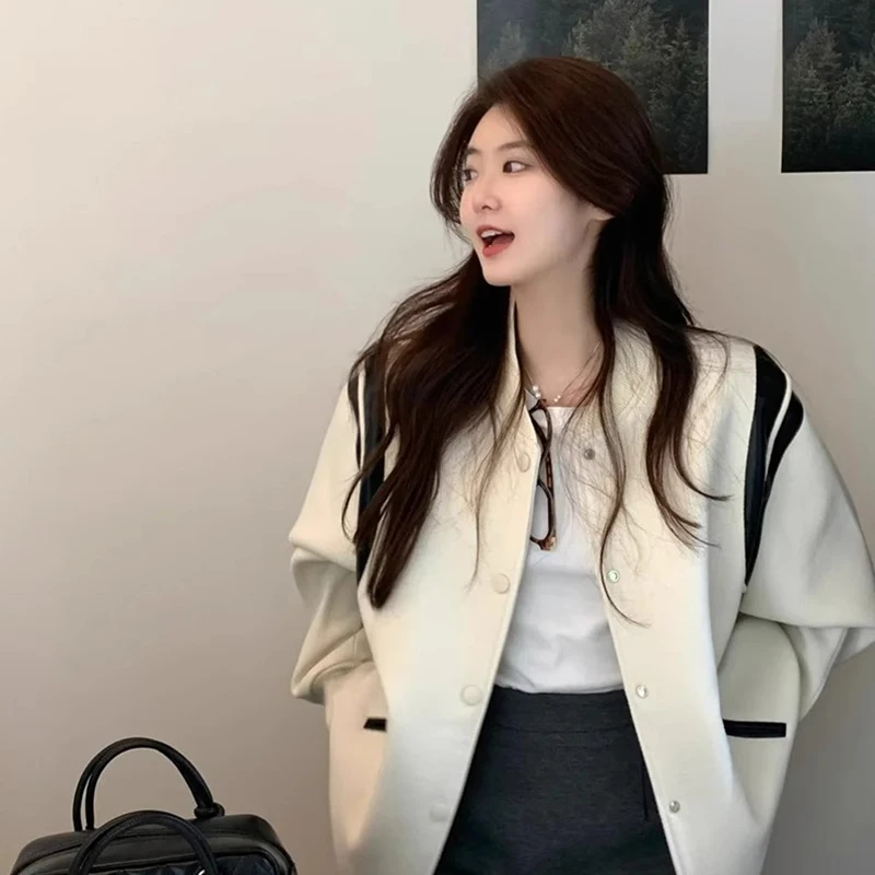 Бейсбольная форма женская американская винтажная повседневная универсальная