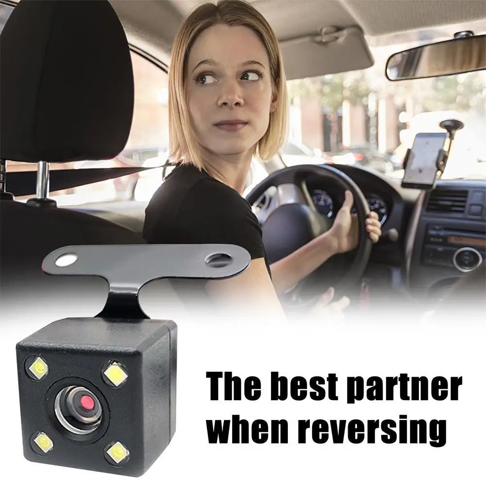 

5 Pin HD Car Rear View Camera Wide Angle 170 Degree Parking Camera Reverse Vision Video Camera 4LED Night For Car Accessories