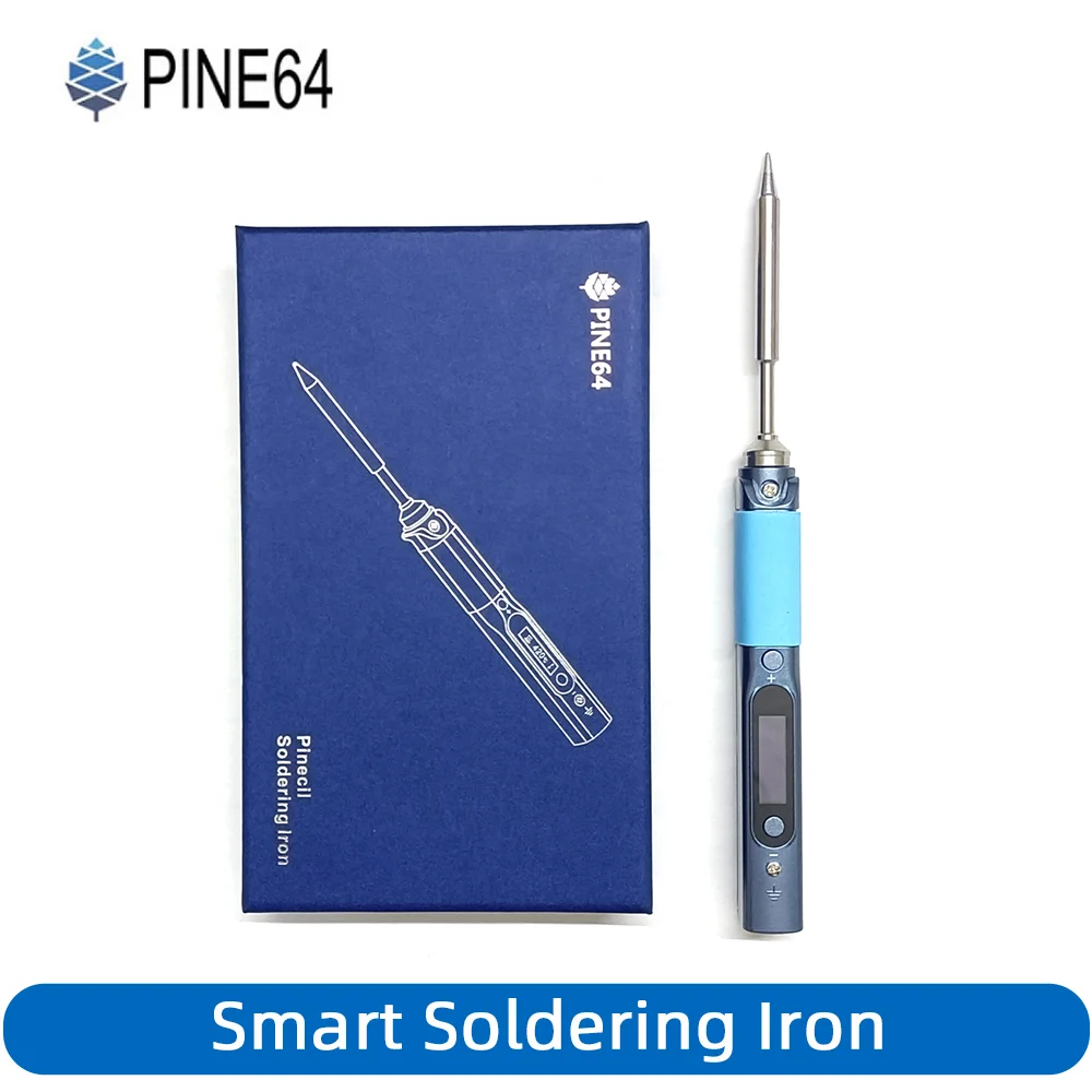 Портативный цифровой паяльник Pine64 Pinecil V1 с регулируемым контролем температуры