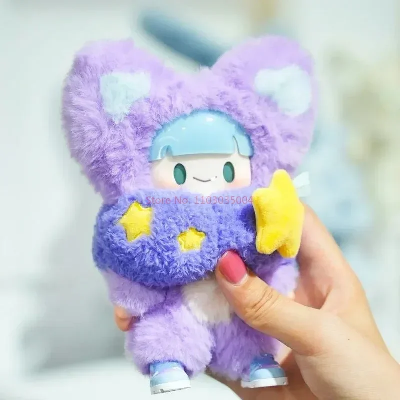 Kawai Adou Красочная Кукла Жизни Подвеска Виниловая Пушистая Слепая Коробка Школьная