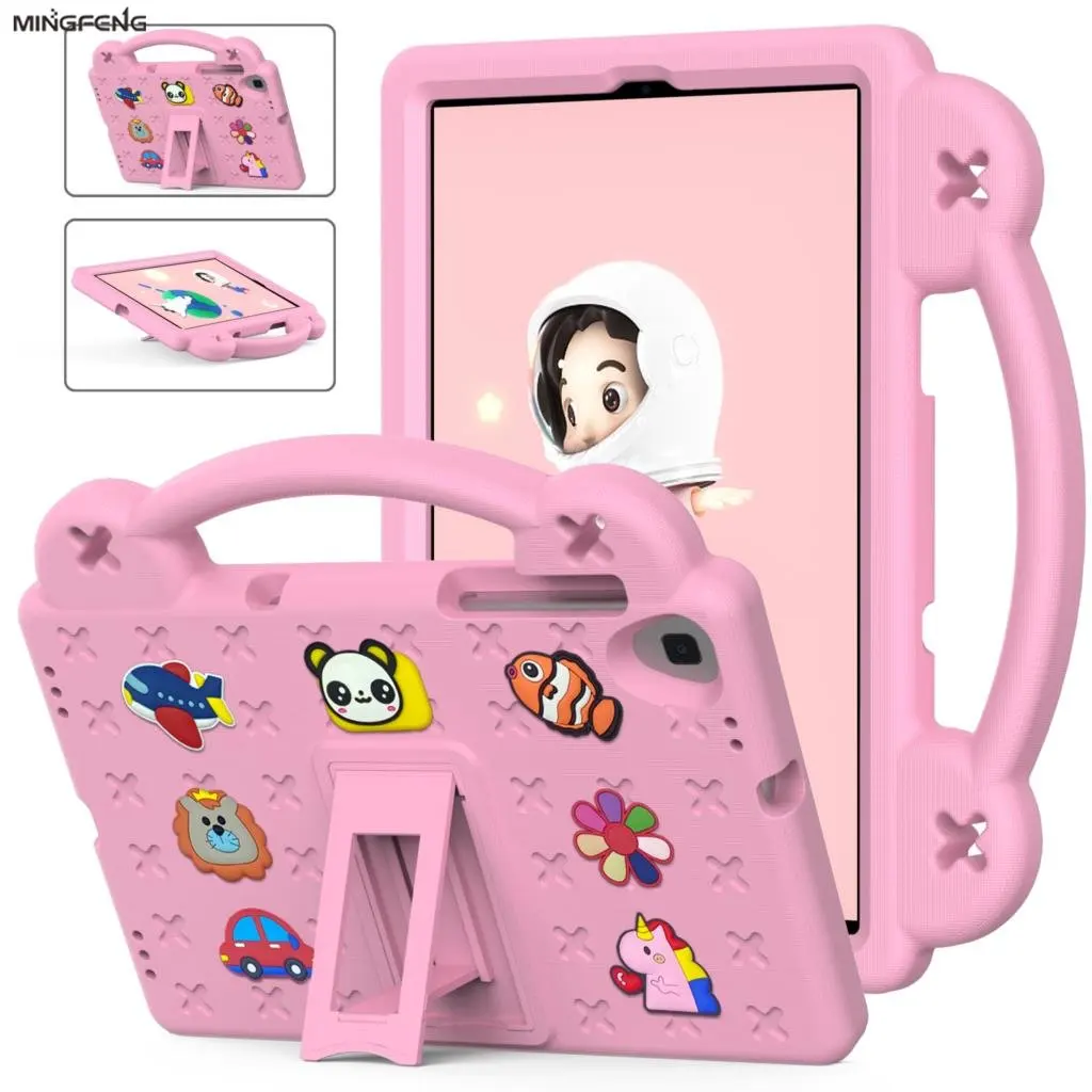 

Cute Kids EVA Protective Cover Case with Kickstand For Lenovo Tab M10 FHD Plus 2nd Gen TB-X606F X606X Portable Shockproof Funda