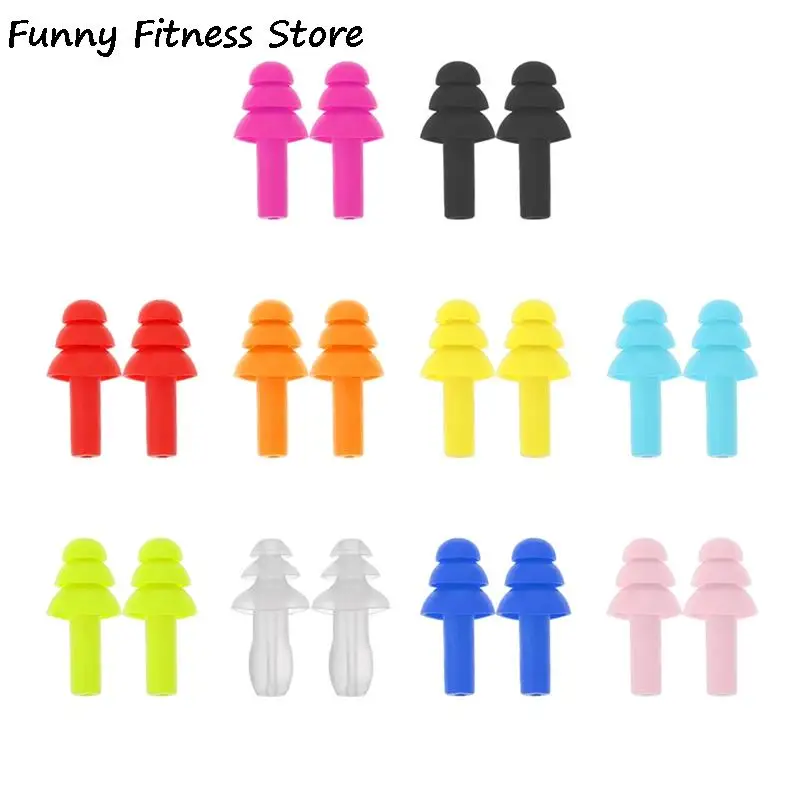 

30 пар, силиконовые беруши для серфинга, плавания, дайвинга