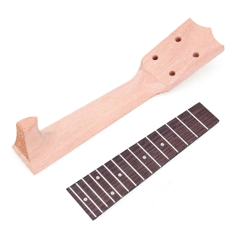 

21/23/26 Inch Ukulele Rosewood Fretboard Fingerboard Neck Set Hawaii Guitar Accessory Parts For Stringed Instruments DIY
