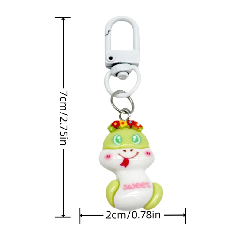 2025 год китайского зодиака змея счастливый кулон брелок креативный для ключей