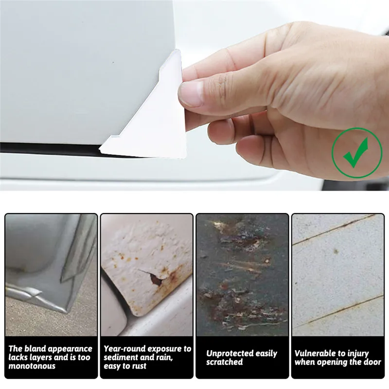 2 шт. защитные накладки на углы автомобильной двери для Nissan 350 370Z GTR Qashqai J11 патруль