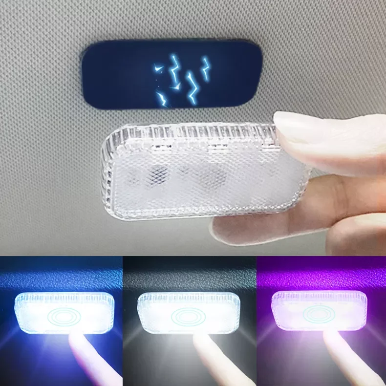 

touch Control Car Atmosphere Light Colorful Interior Decorative Lamp Usb Charging Holiday Party Night Lamp Led Lights