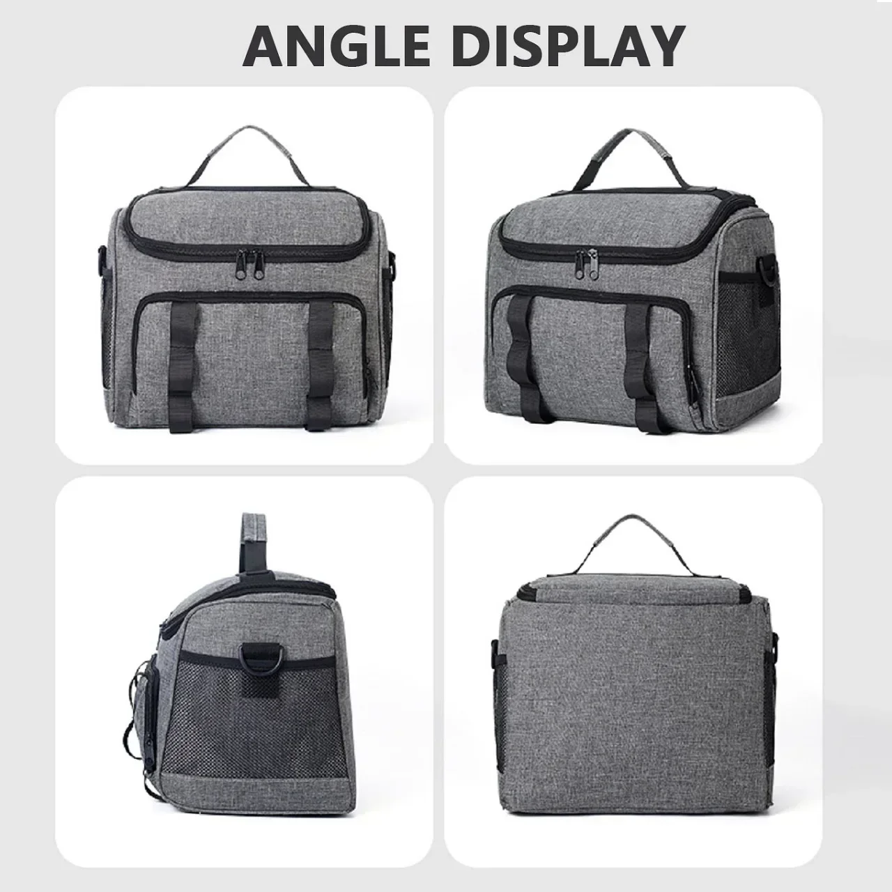 Портативная сумка для обеда водонепроницаемая многоразовая изолированная