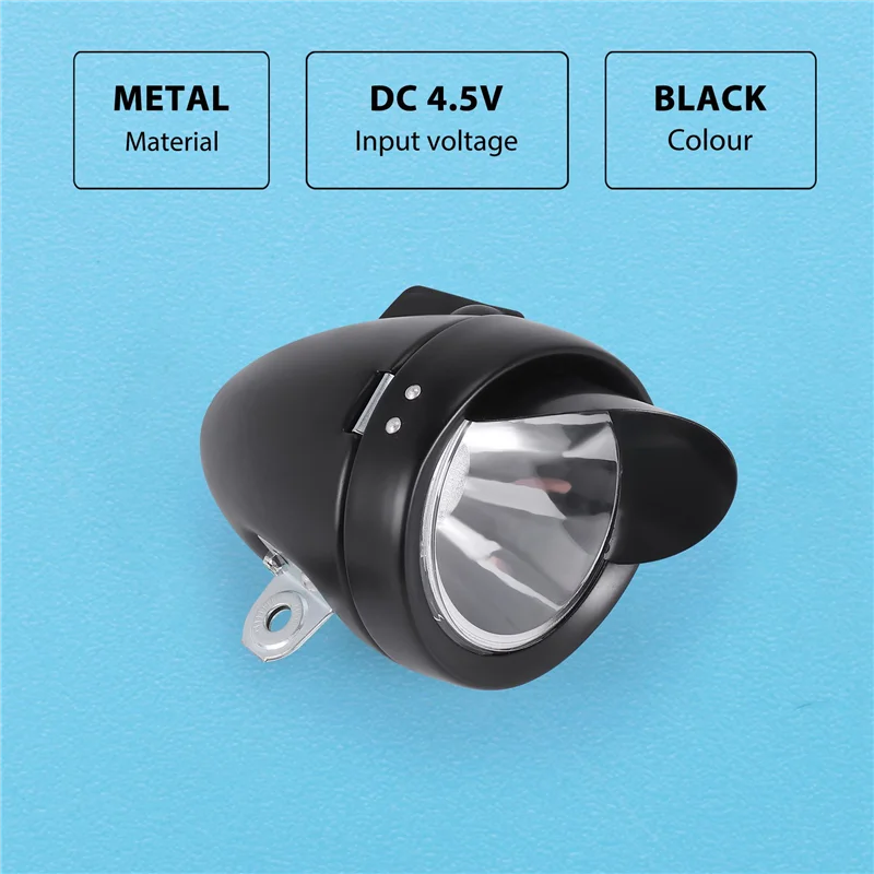 Яркая ретро-фара для велосипеда 180 люмен