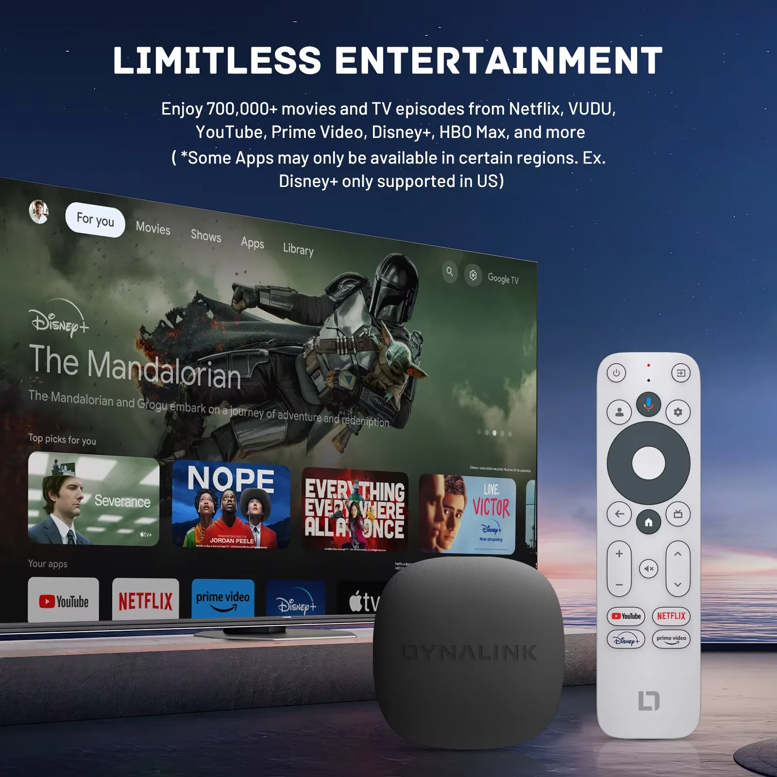 Умная ТВ-приставка Kinhank Android S905Y4 WiFi6 с Netflix 4K