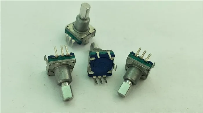 Alps EC11, Япония, 30-точечный кодировщик переключателя, ручка 15 мм * 5 мм f Blue D