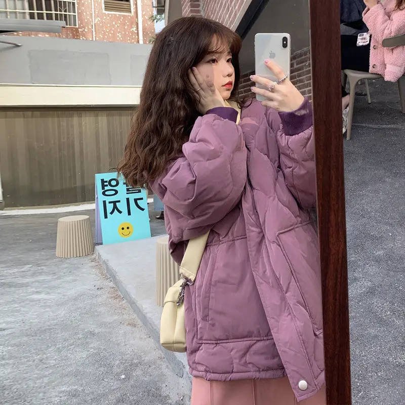 Winter Women's Cold Coat Parkas Jackets Super Hot Coats Cotton Padded Jacket Winter Clothing Korean Fashion New Loose
