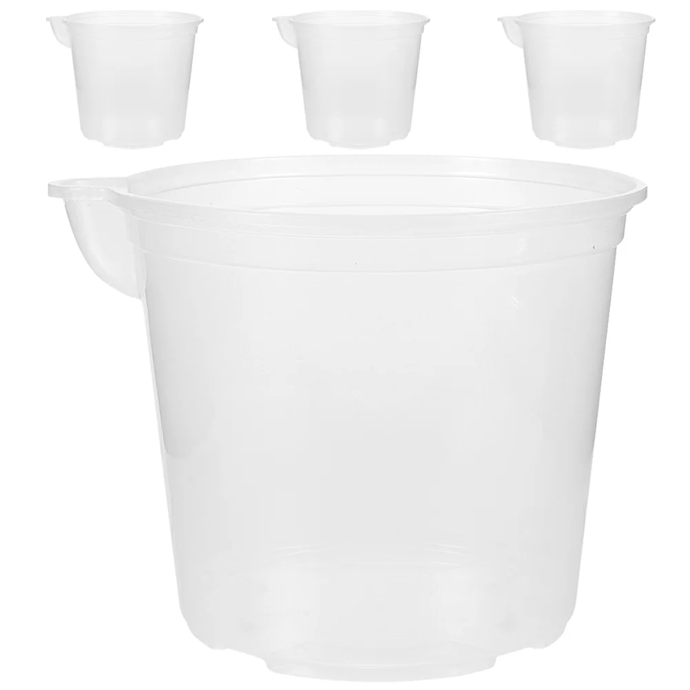 

4 Pcs Home Supplies Pot Automatic Watering Flowerpot Flowerpots Succulents Planters