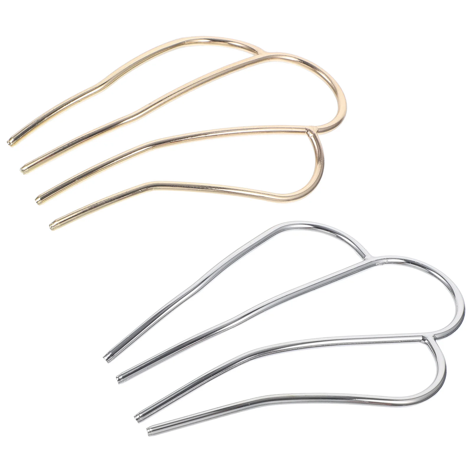 

2pcs Hair Fork Clip Stick Hair Side Comb Hairpin Hair Sticks Hair Styling Tool Accessories women
