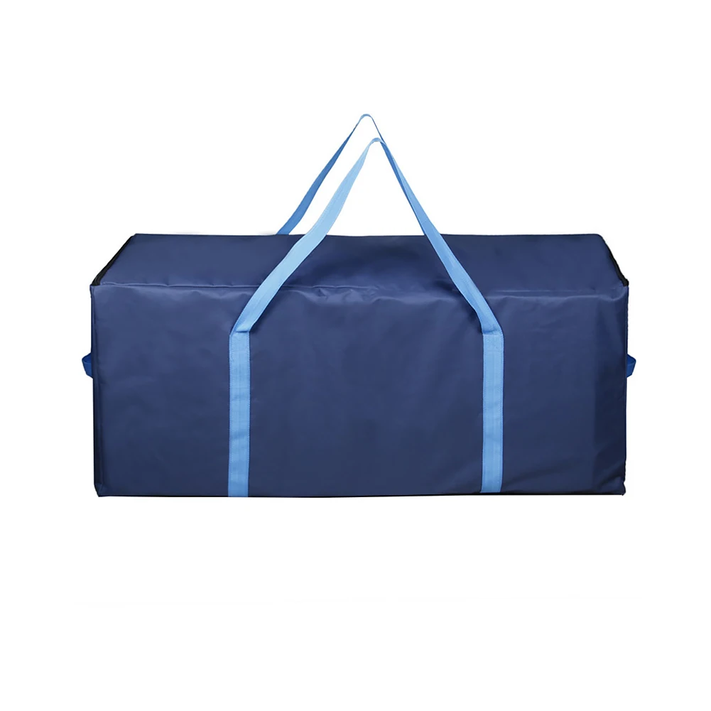 

Zip Closure Livestock Blue Carry With Handle Hay Bale Bag Car Foldable Portable Horse Feeding 600D Oxford Cloth Storage Tote