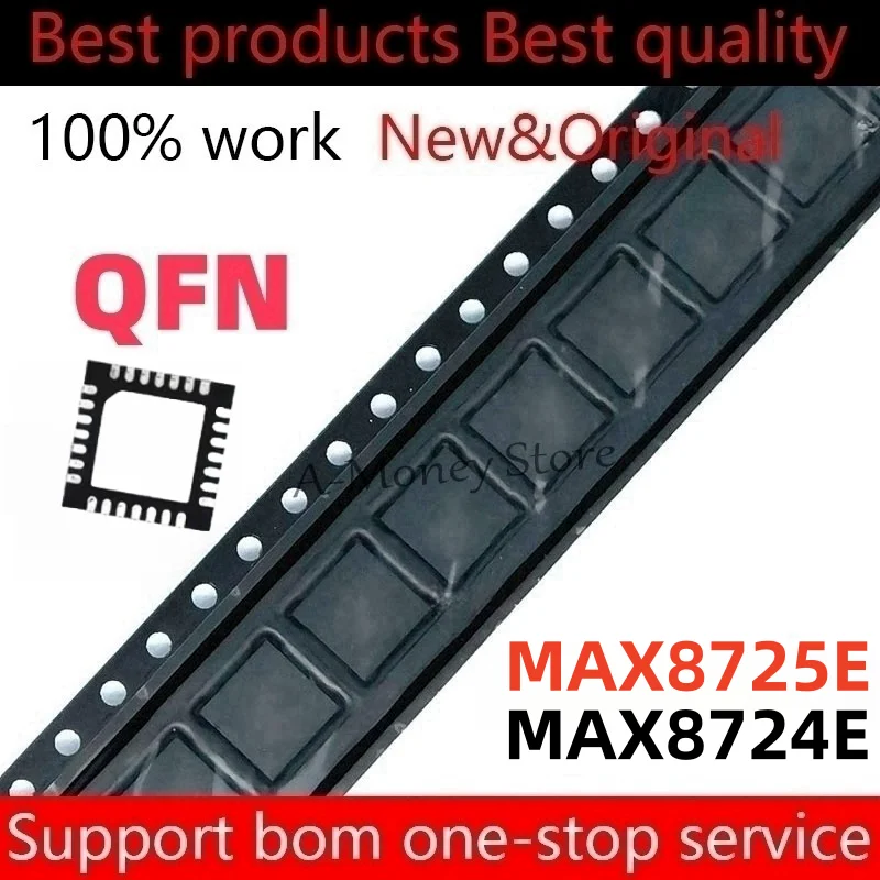 (5-10 шт.) MAX8725E 8725E MAX8725ETI + T MAX8724ETI MAX8724E 8724E QFN-28