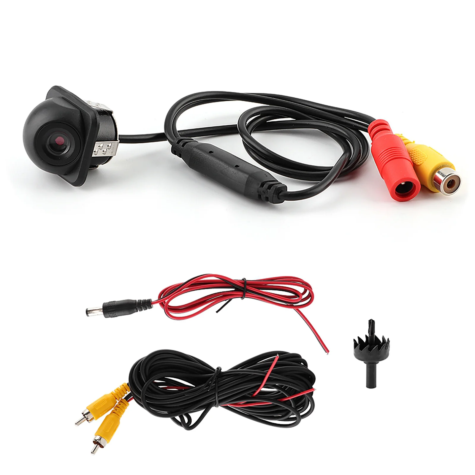 

Universal Car Reversing Camera Small Straw Hat Rear View Blind Zone Night Vision Camera Rear Rear Rear Rear