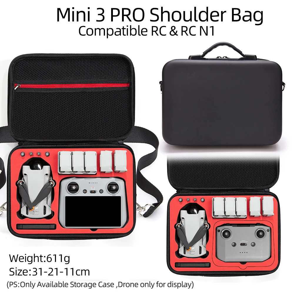 Подходит для DJI mini 3 pro ящик хранения мини сумка Коробка нейлоновый портативный