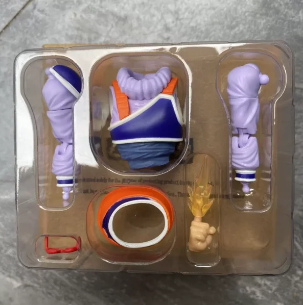 Фото В наличии: Коллекционная модель E&C Studio Dragon Ball Z SHF Instant Movement Son Goku с набором аксессуаров, премиум-класс, для декора №4