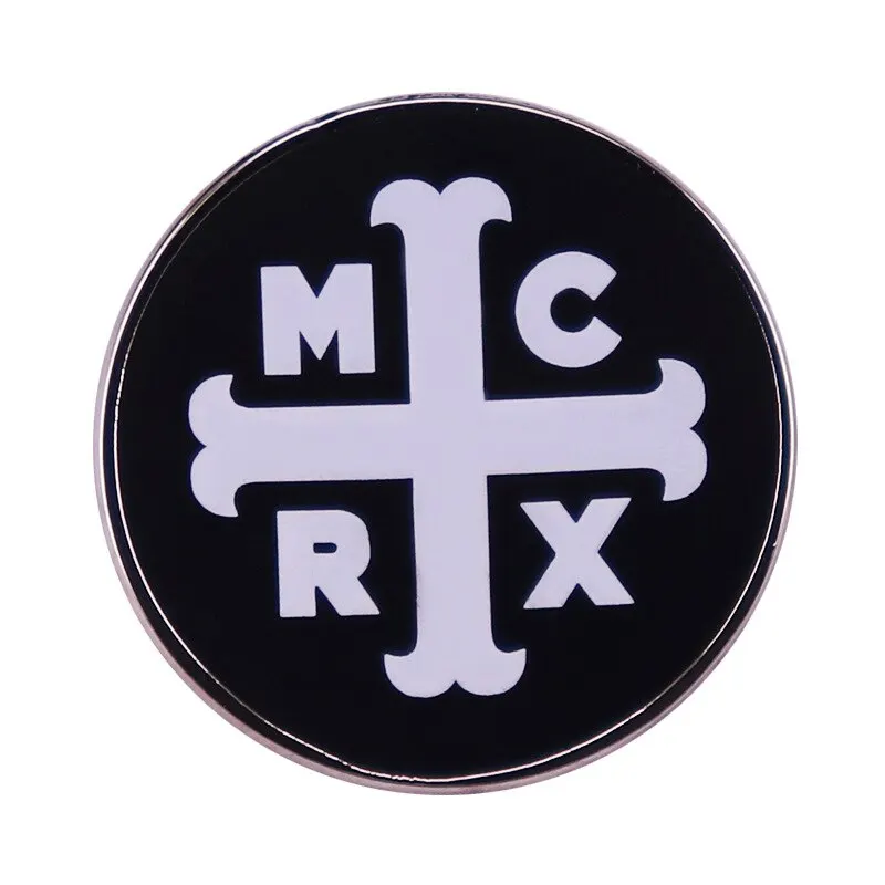 Фото My Chemical, романтика, значок, искусственная металлическая брошь для рюкзаков, роскошные дизайнерские украшения, аксессуары №2