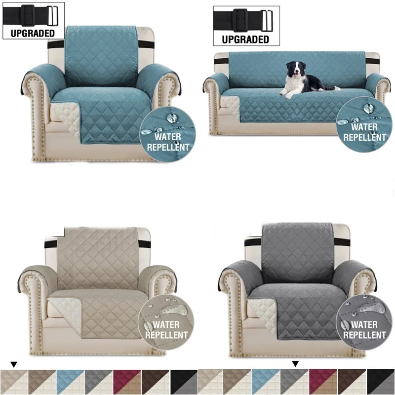 

1 2 3 4 Seater Sofa Cover Water Repellent Pet Dog Kids Sofa Mat Washable Armchair Couch Slipcover for Living Room Furniture Case