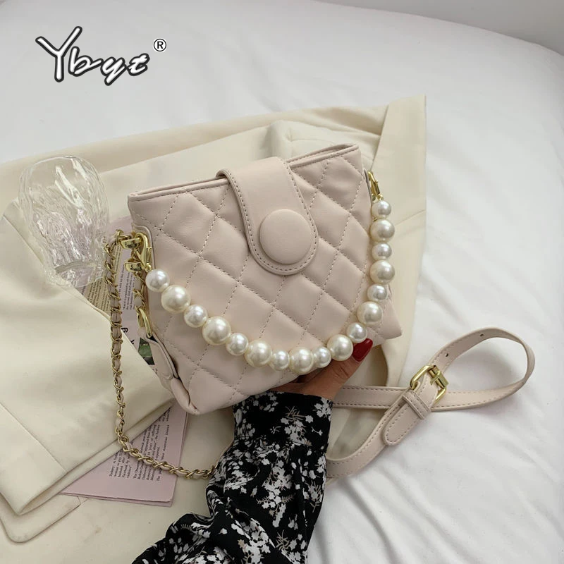 

Модные сумки-ведра для женщин, сумка на плечо из искусственной кожи в клетку с бриллиантами, модная маленькая сумка-мессенджер, роскошные ди...