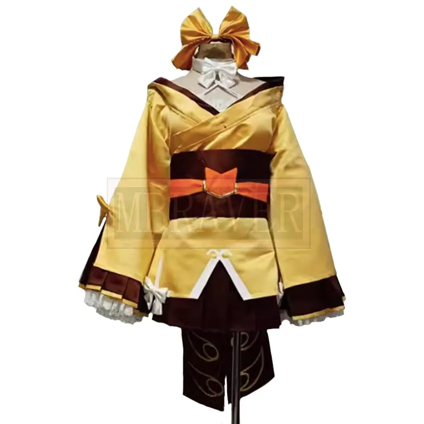 FGO Fate Grand Order Fate/Samurai remмена тамамо no Mae Косплей Костюм женский Рождественский