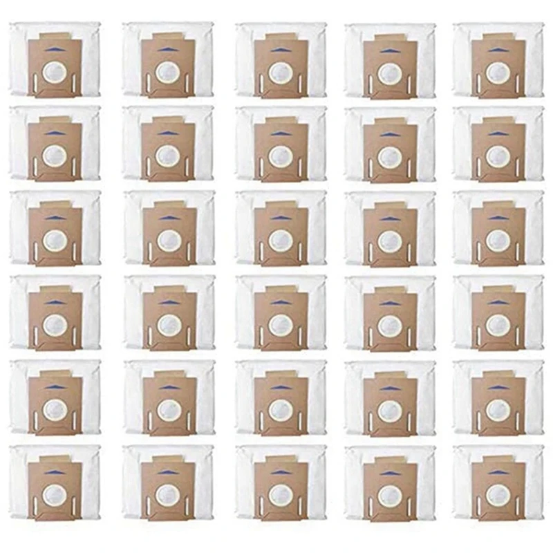 

30 Pack Vacuum Dust Bag For Ecovacs Deebot T8 AIVI / T8 / N8 Pro Plus / N8 Pro Robot Vacuum And Mop Cleaner Accessories