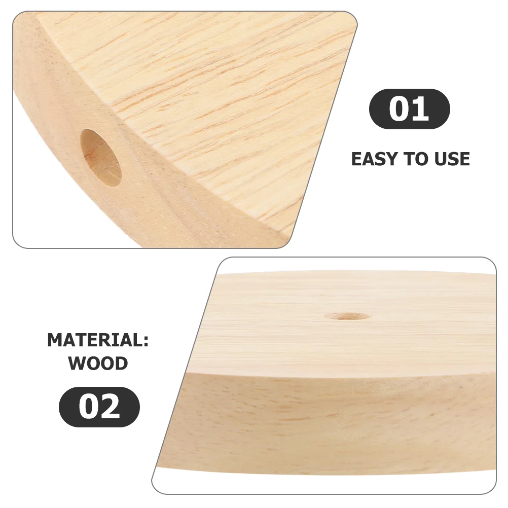 Основание для настольной лампы из массива дерева E27 E14 шасси сделай сам