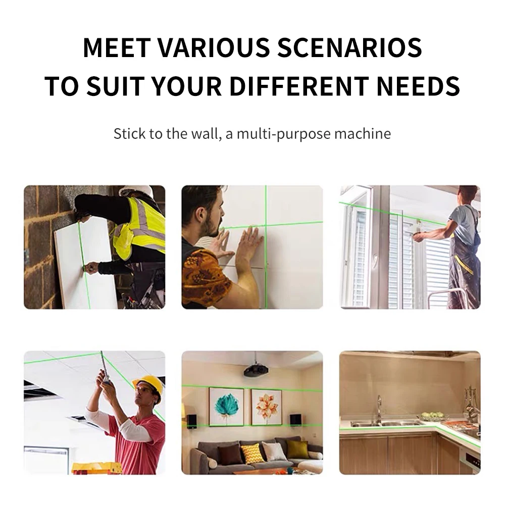 Зеленый лазерный уровень Milwaukee 16 линий 4D