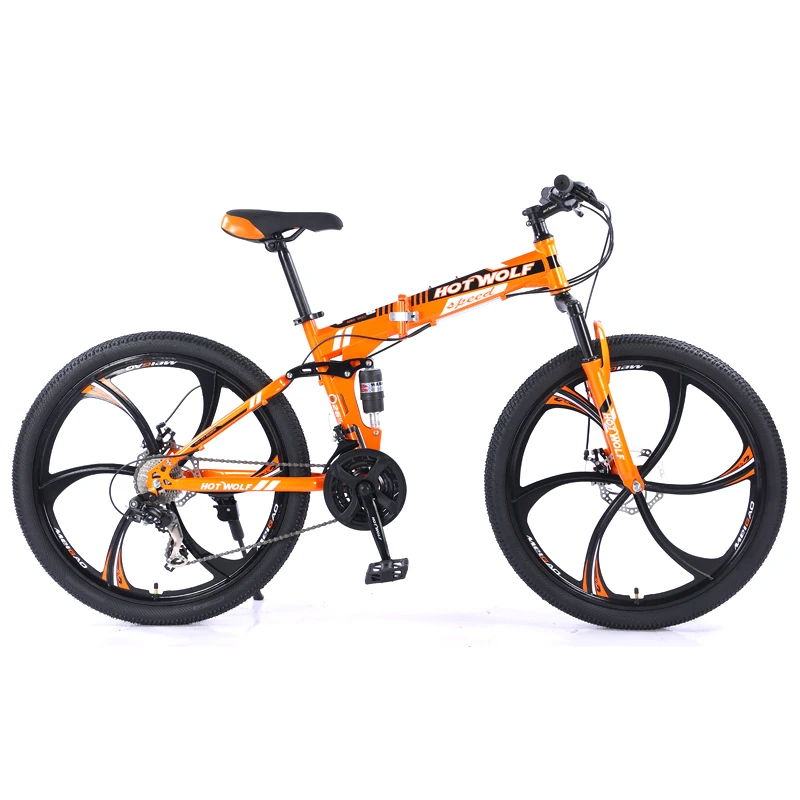 Велосипед 26-дюймовый складной горный велосипед 21-скоростной мужской взрослый