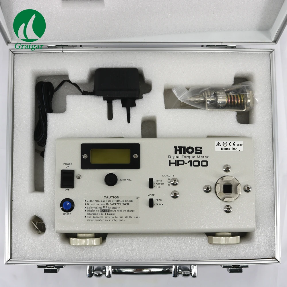 

Digital Torque Meter Tester HP-100 with peak range 0.15-.10.00