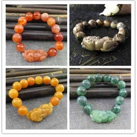 nature feng shui bracelets men tiger eye beads bracelet bangles for women wealth and good luck bracelet jewelry pulsera l8w8