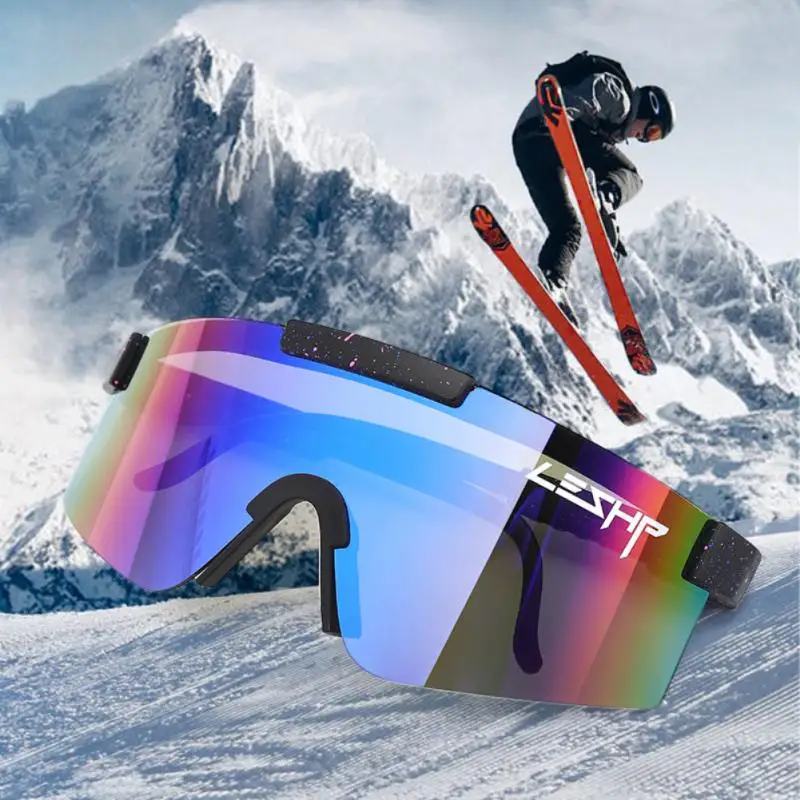 

Новинка 2022, ветрозащитные очки в стиле панк, UV400, Поляризованные спортивные очки для активного отдыха, велосипедные солнцезащитные очки, зер...