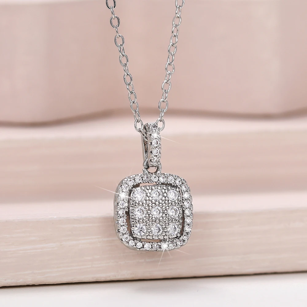 Модное свадебное ожерелье Huitan для женщин современный дизайн роскошное с